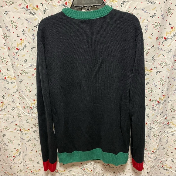 NWOT Perfect Christmas Sweater Buff Reindeer Gainz Novelty Sweater Size M - Picture 2 of 4